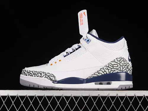 All categories Air Jordan Jordan series basketball shoes Air Jordan 3 Air Jordan 3 Retro "Wizards" AJ3 Joe 3 Platinum Blue CT8532-148